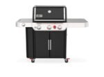 Weber Genesis E-335 Gas Barbecue in Black with Sear Zone and Side Burner