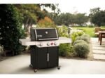 Weber Genesis E-335 Gas Barbecue in Black with Sear Zone and Side Burner - Image 10