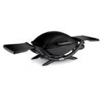 Weber Q2000 Portable Gas Barbecue in Black with 3.5 kW Stainless Steel Burner
