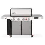 Weber Genesis SX-435 Smart 4-Burner Gas BBQ, Stainless Steel