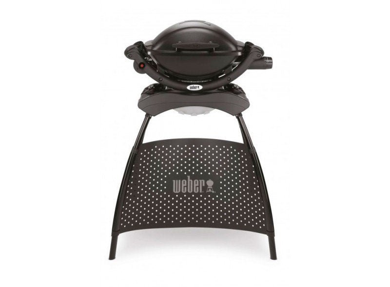 1a.jpg Weber Q 1000 Portable Gas Barbecue 2.6 kW with Stand, Black - Image 1