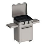 Combo Enosign 65 Gas Plancha with Trolley - Stainless Steel - Image 2