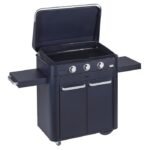 Combo Enosign 80 Gas Plancha with Trolley - Navy Blue - Image 8