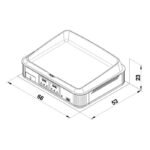 ENO Enosign 65 Electric Plancha with Digital Control and Double-Wall Enamelled Plate - Image 3