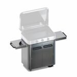 Eno Enosign 80 Stainless Steel Trolley for Plancha with Work Surface and Gas Bottle Storage