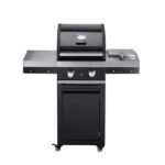Grandhall G2 Classic Trolley Gas BBQ with 2 Stainless Steel Burners and 8.4 kW Output