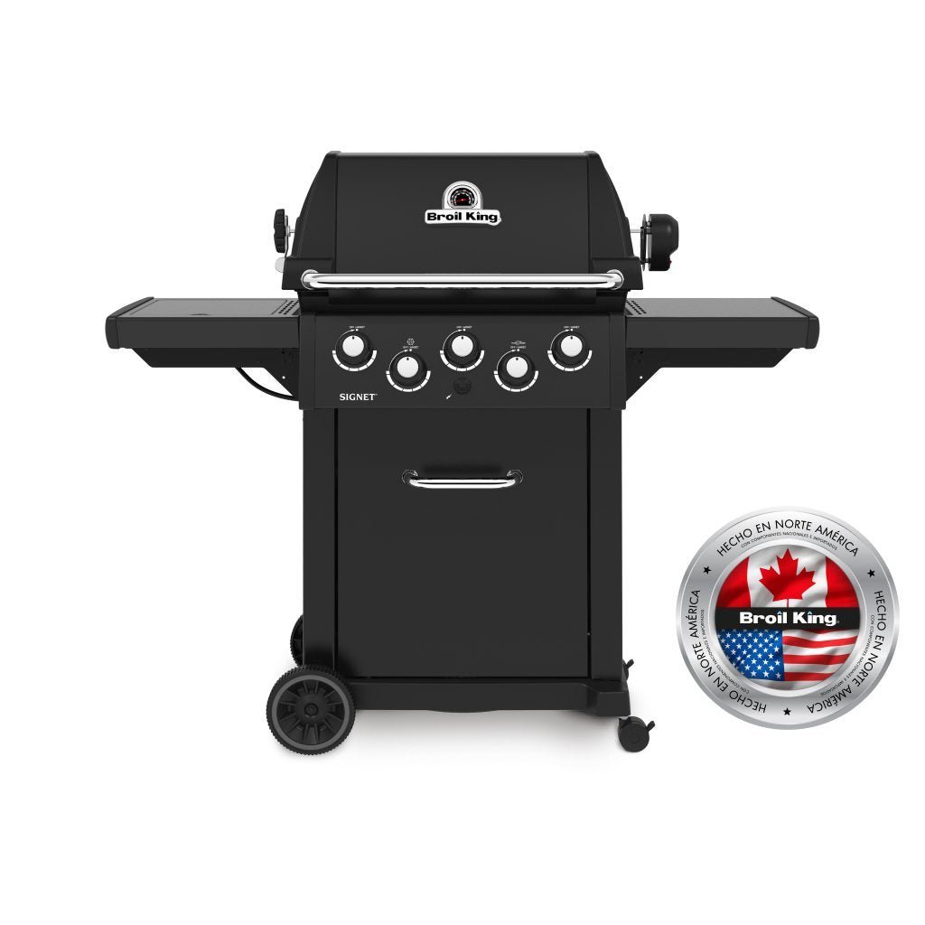 Signet_390_Shadow.jpg Broil King Signet 390 Shadow Gas Barbecue with 3 Dual-Tube Burners and 2,580 cm Cooking Area - Image 1