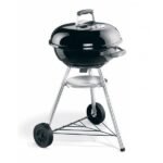 Weber Compact Kettle 57 cm Charcoal BBQ in Black - Image 2