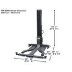 BendPak MDS-6LP Mid-Rise Open-Centre Scissor Lift, 6,000 lb - Image 3