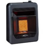 Bluegrass Living Natural Gas Vent-Free Infrared Gas Space Heater 10,000 BTU with Base Feet - Image 6