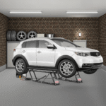 Adjustable Car Lift with Remote Control, 5,000 lb Capacity, Hydraulic - Image 4