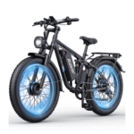 Ridstar E26 Pro Electric Bike, 48V 23Ah Battery, 2000W Dual Motors, 26 in Fat Tyres