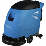 Global Industrial Electric Walk-Behind Auto Floor Scrubber with 18 in Cleaning Path