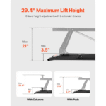 7,000 lb Adjustable Car Lift with Remote Control for Home Garages - Image 5