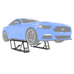 QuickJack 5000TLX Extended-Length Portable Car Lift, 5,000 lb Capacity
