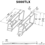 QuickJack 5000TLX Extended-Length Portable Car Lift, 5,000 lb Capacity - Image 8