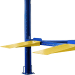 WEIZE PLA-1030 8,500 lb Four-Post Car Lift with Caster Kit - Image 5
