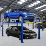 WEIZE PLA-1030 8,500 lb Four-Post Car Lift with Caster Kit - Image 7