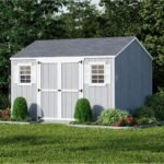 Little Cottage Co. 10 x 12 ft Value Workshop Wood Shed DIY Kit - Image 2