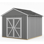 Rookwood 10 ft x 10 ft Wood Storage Shed with Floor, Engineered Timber Siding