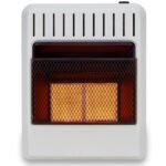 Avenger Reconditioned Dual Fuel Vent-Free Infrared Gas Space Heater 20,000 BTU with Thermostat