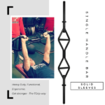 TGrip Pro Series Single Handle Olympic Barbell with Solid Sleeves and Multi-Grip Training Kit - Image 2