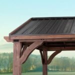 Backyard Discovery Arlington 12 ft x 12 ft Solid Cedar Wood Patio Gazebo - Image 9