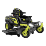 RYOBI 80V HP Brushless 54 in Cordless Electric Zero-Turn Ride-On Mower with Mulch Kit